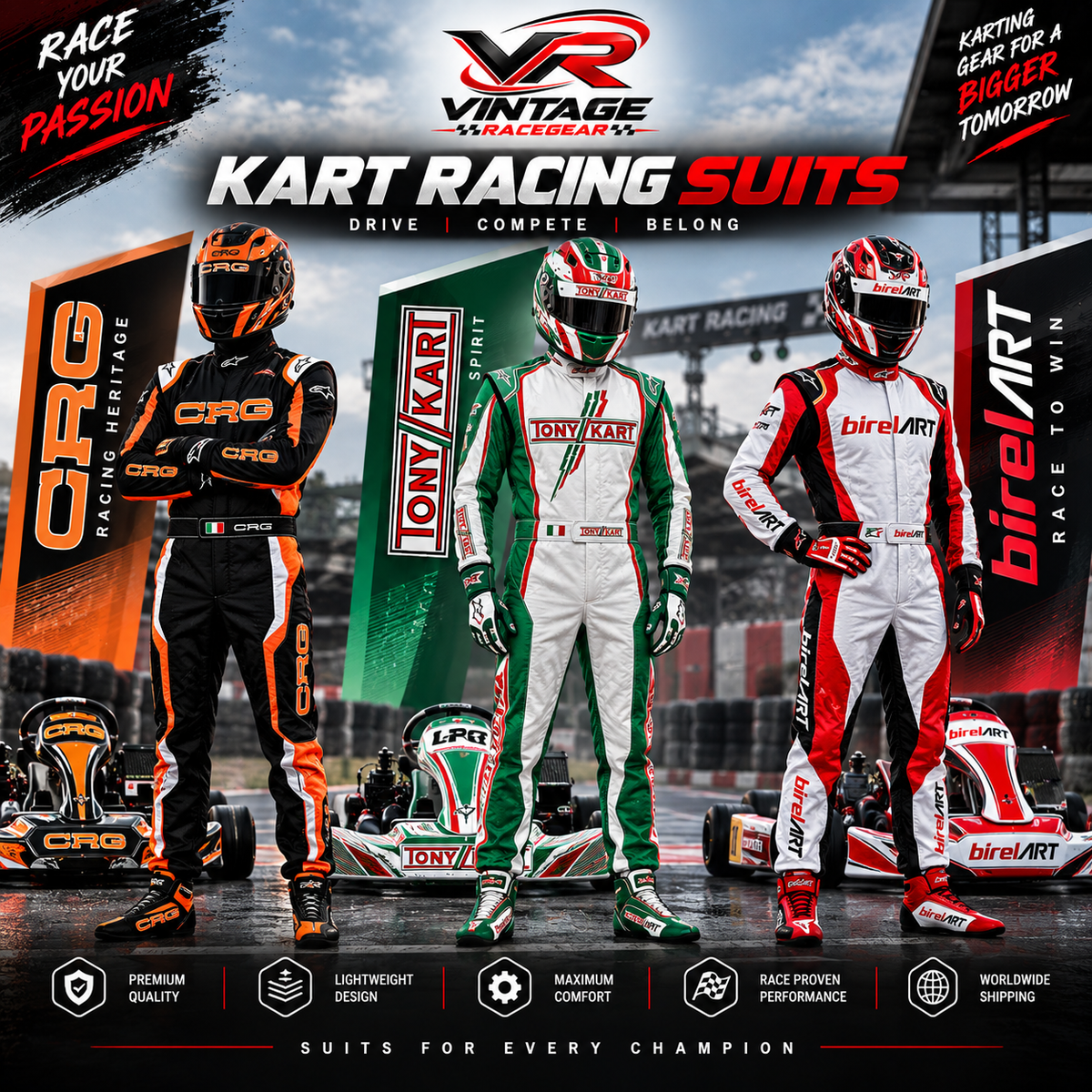 Karting Team Suit