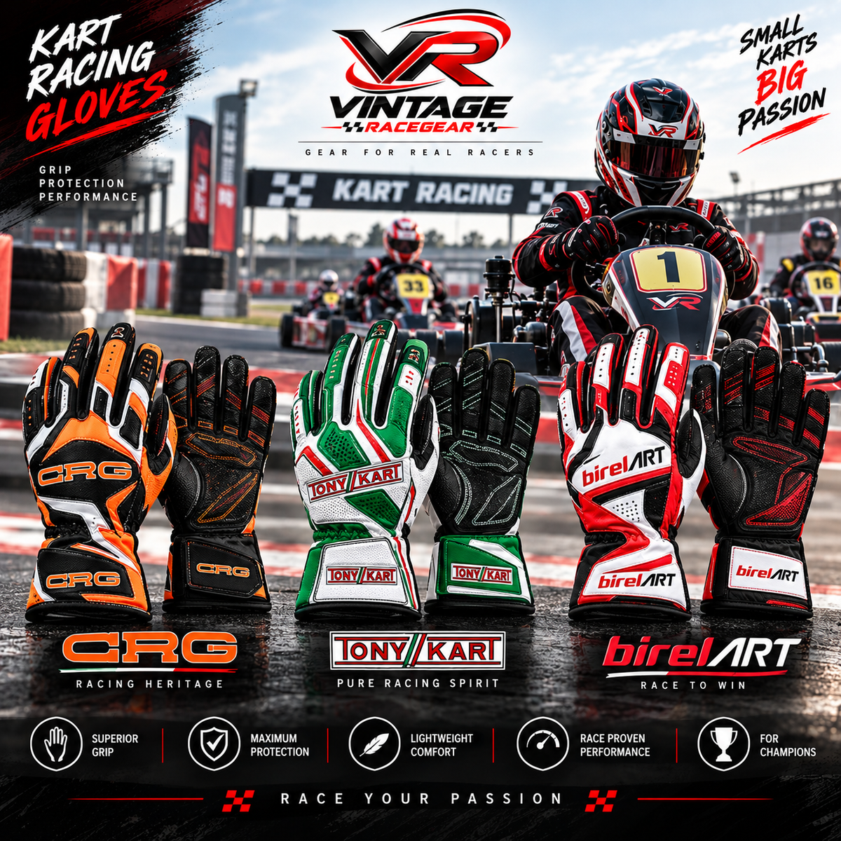 Karting Gloves