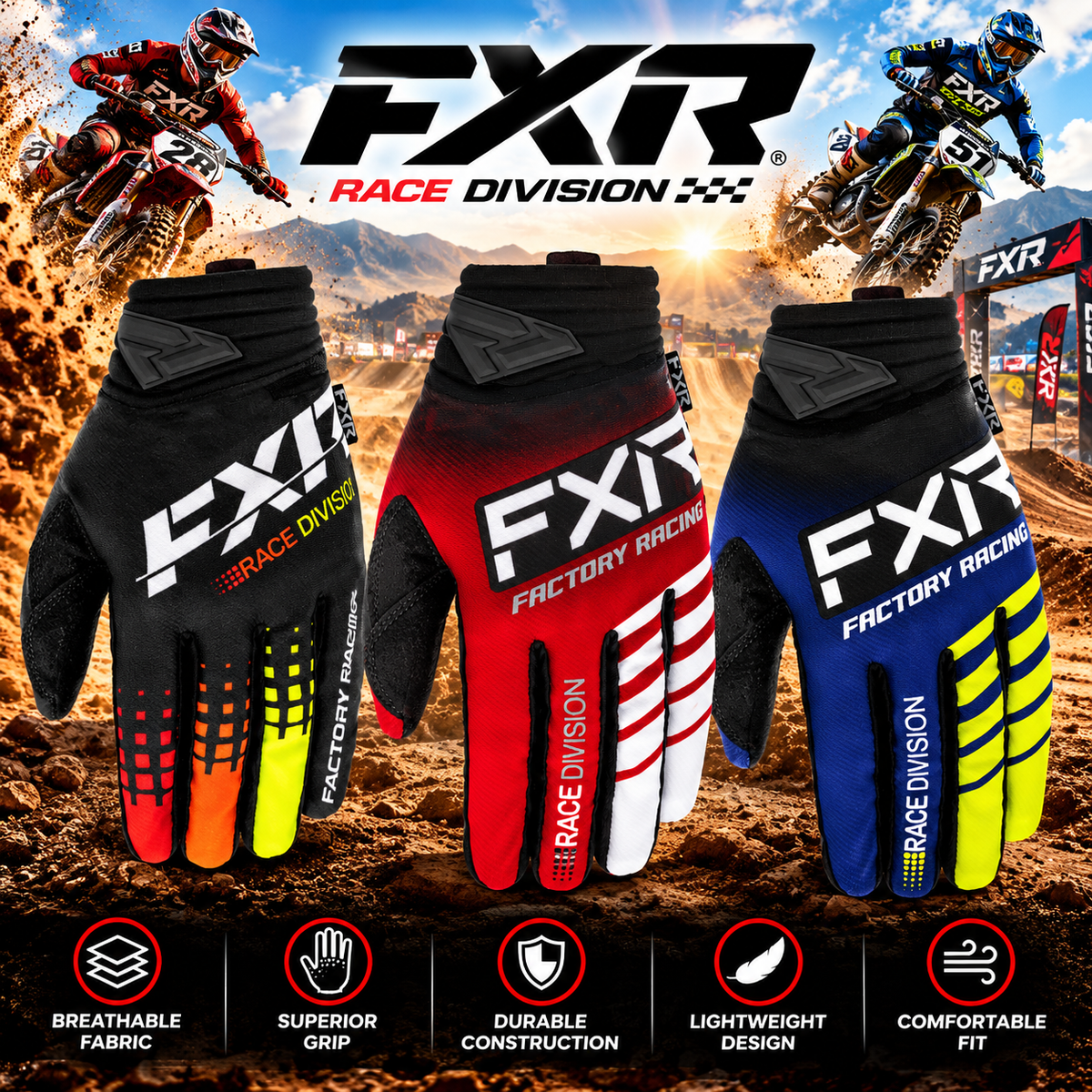 Motocross Gloves