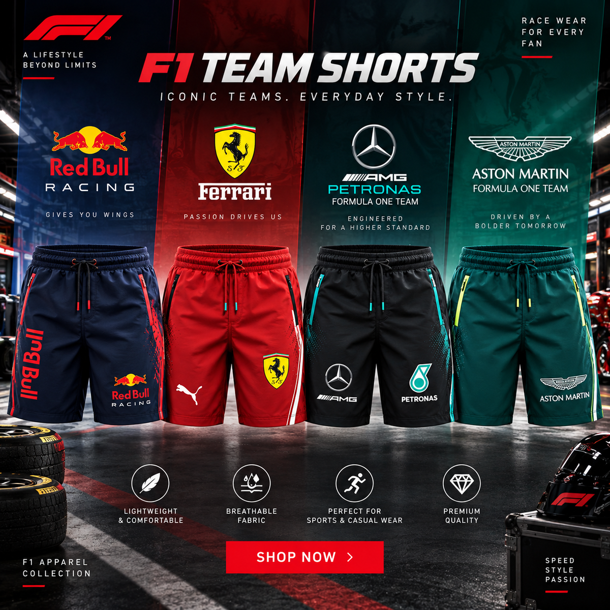 F1 Shorts