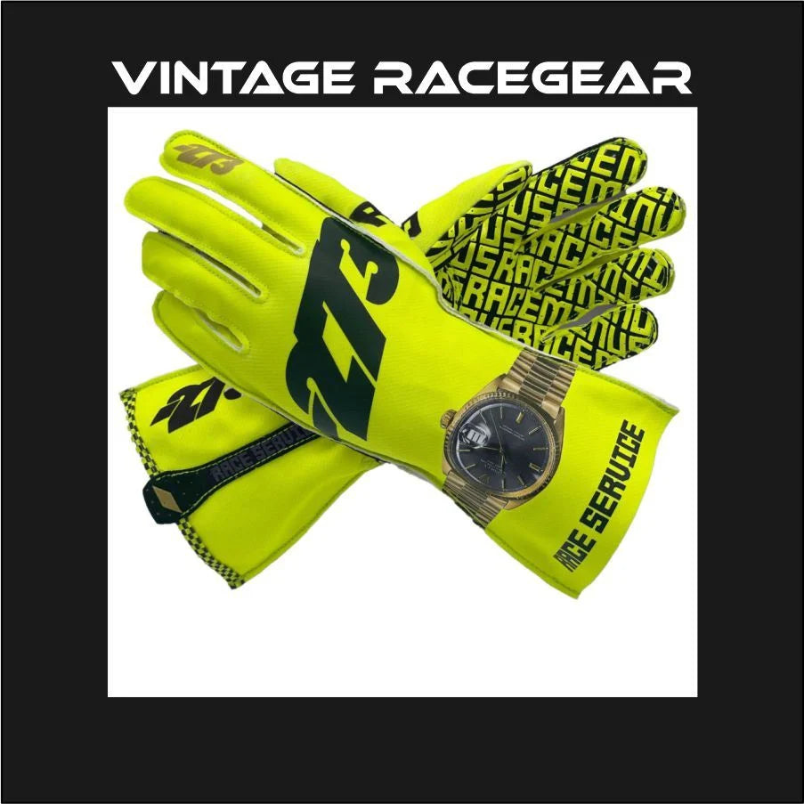 273 Gloves Kart Watch Gloves Yellow