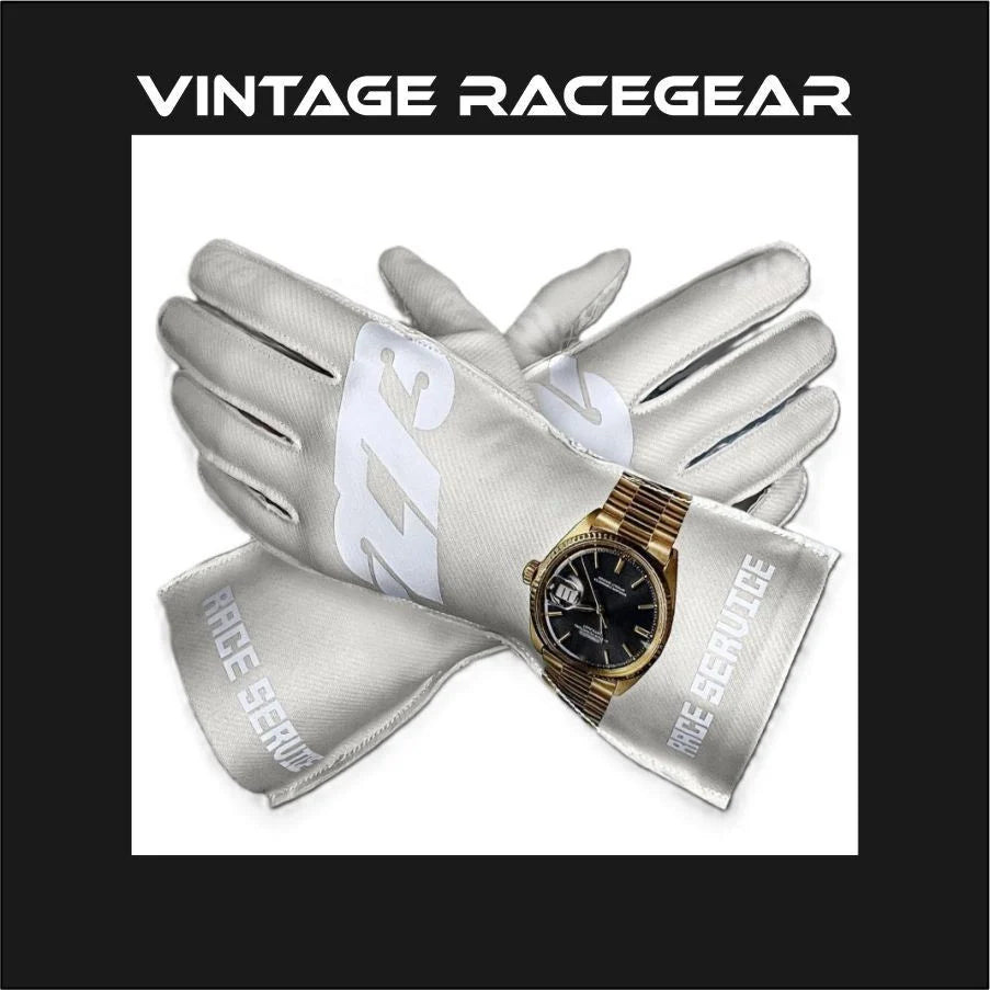 273 Gloves Kart Watch Gloves White
