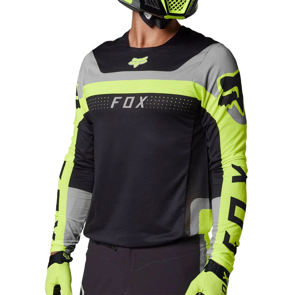 Fox Racing Flexair Efekt Offroad Jersey Flo Yellow Black