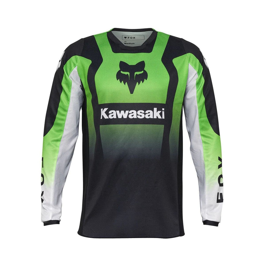 Fox Racing 180 Kawasaki Offroad Jersey Fluorescent Green