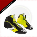 OMP Tecnica Race Boots Black - Yellow - Vintage Racegears