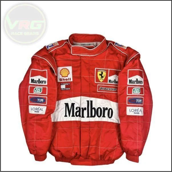 Marlboro F1 Vintage Jacket – Red / White