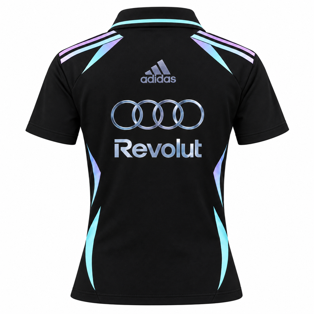 F1 Team Audi Racing polo-Shirt Black Replica 2026