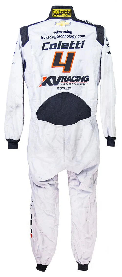 2015 Stefano Coletti Racing INDYCAR Suit White
