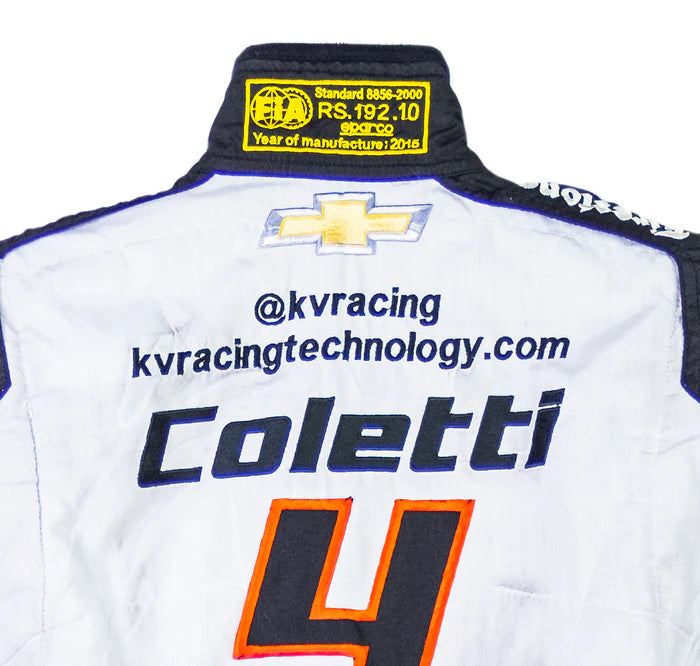 2015 Stefano Coletti Racing INDYCAR Suit White