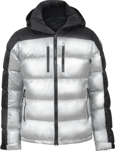 Duo Down Packet Women's Down Jacket Silver Gray