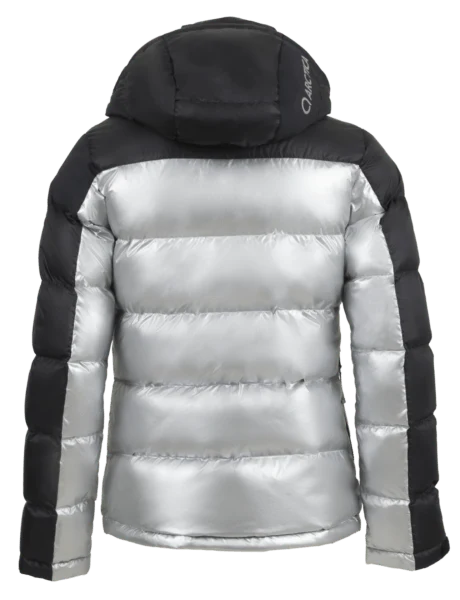 Duo Down Packet Women's Down Jacket Silver Gray