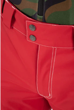 A Team Speedster Women's Side Zip Pants Red