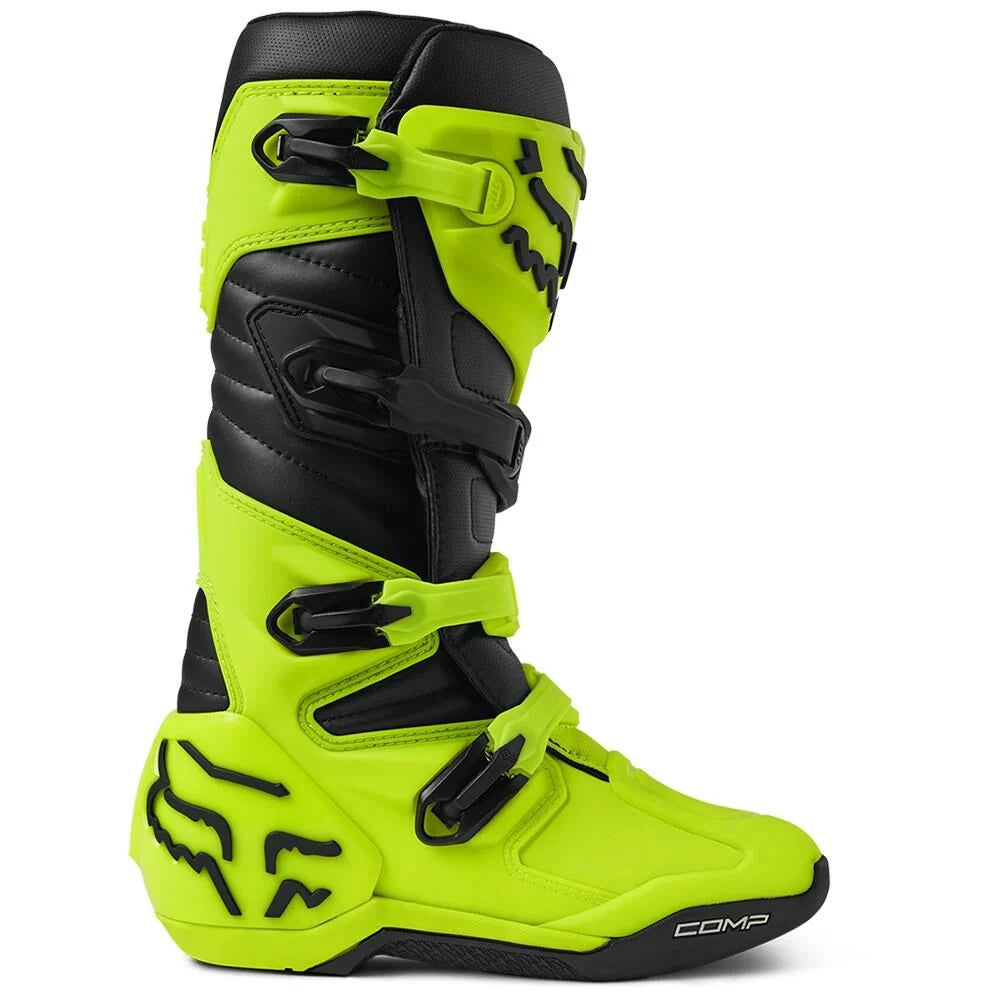 Fox Racing Moto 2025 Comp Boots [Flo Yellow]