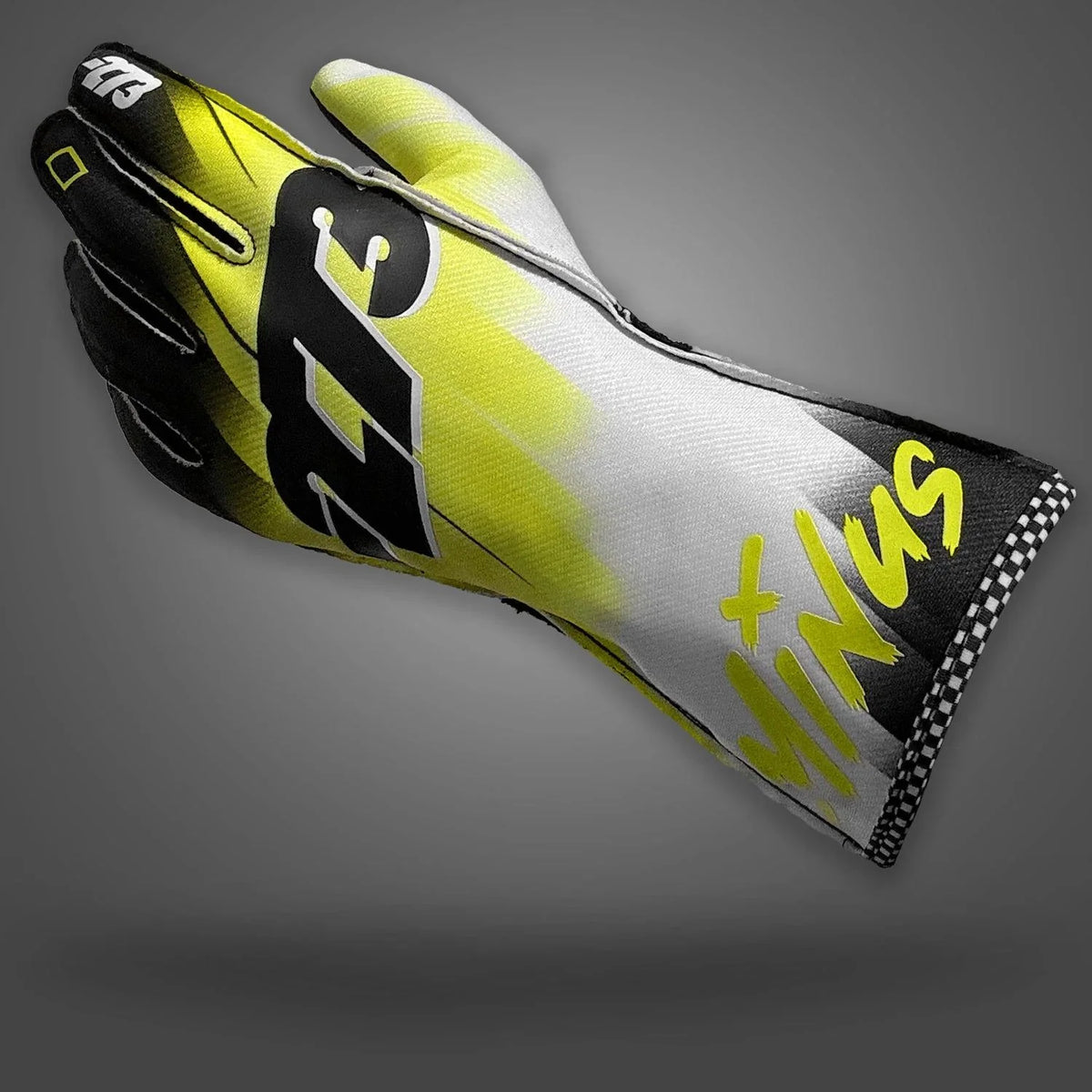 273 SUPERSONIC Fluo Gloves Yellow/Black/White
