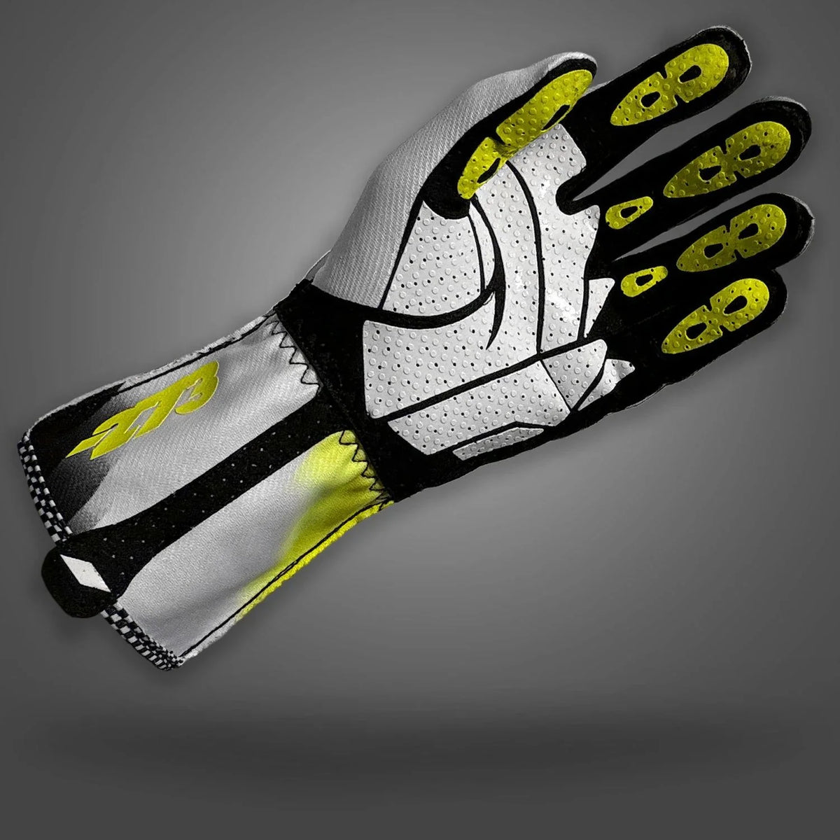 273 SUPERSONIC Fluo Gloves Yellow/Black/White