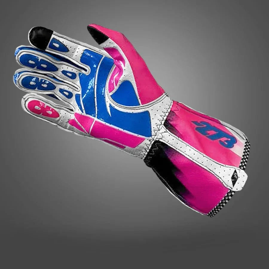 273 SUPERSONIC Gloves Black/Cyan/Hot Pink