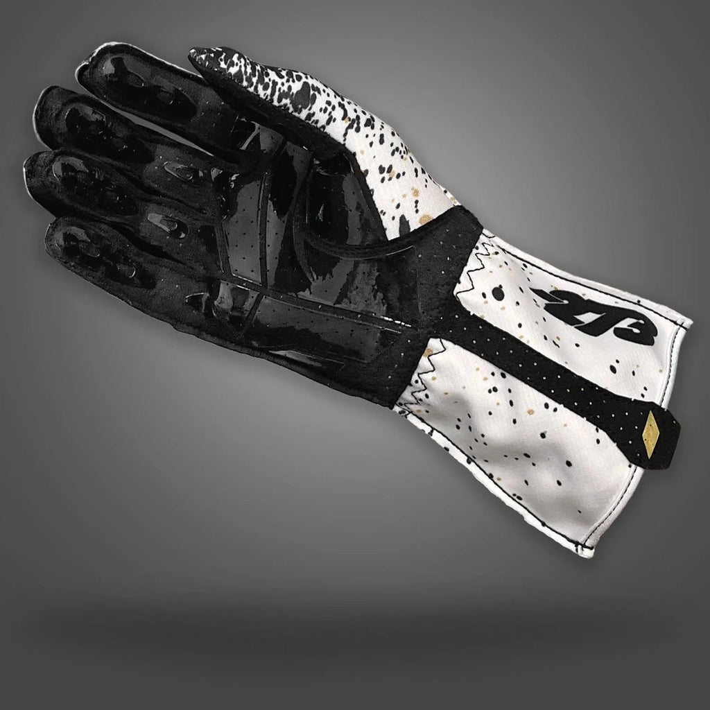 273 DRIP Gloves Black/White/Gold