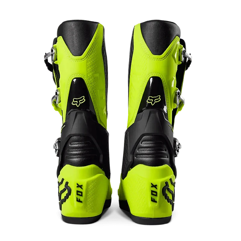 Fox Racing Fluo Yellow Motion Motocross Boots
