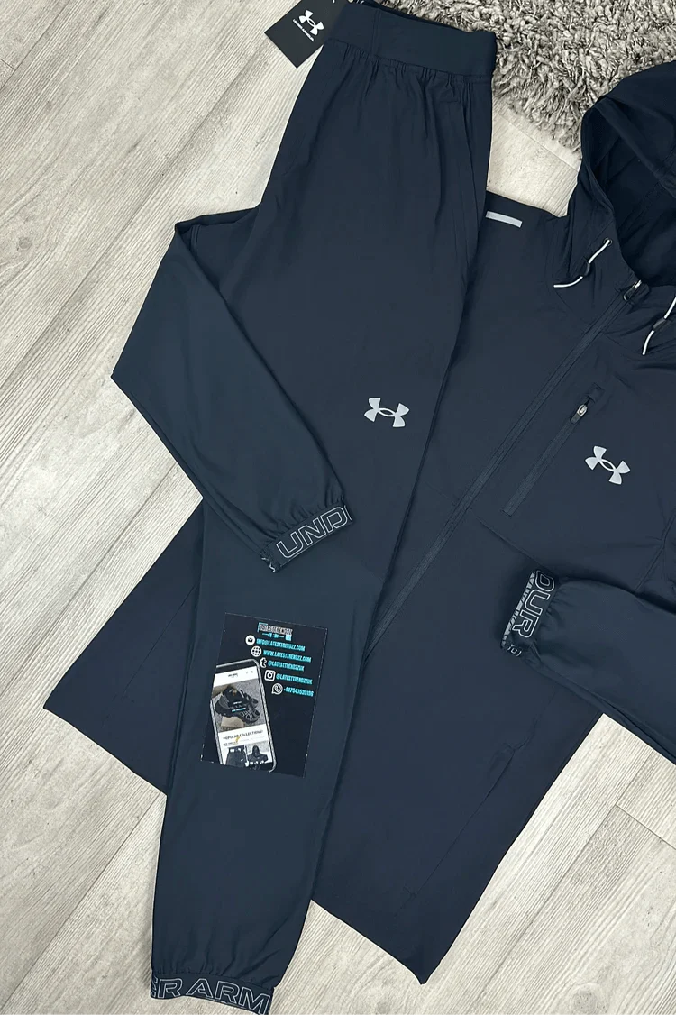 UNDER ARMOUR VANISH TRACKSUIT - BLACK