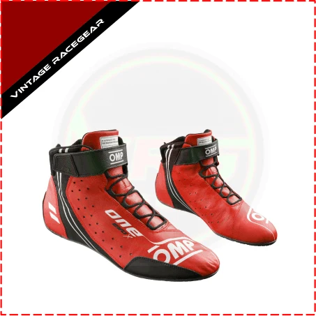 ONE EVO X SHOES my2024 FIA 8856-2018 - Red - Vintage Racegears