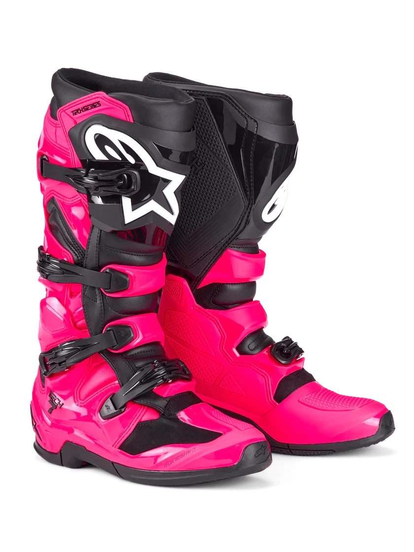 Alpinestar Motocross Tech 7 Boots Pink