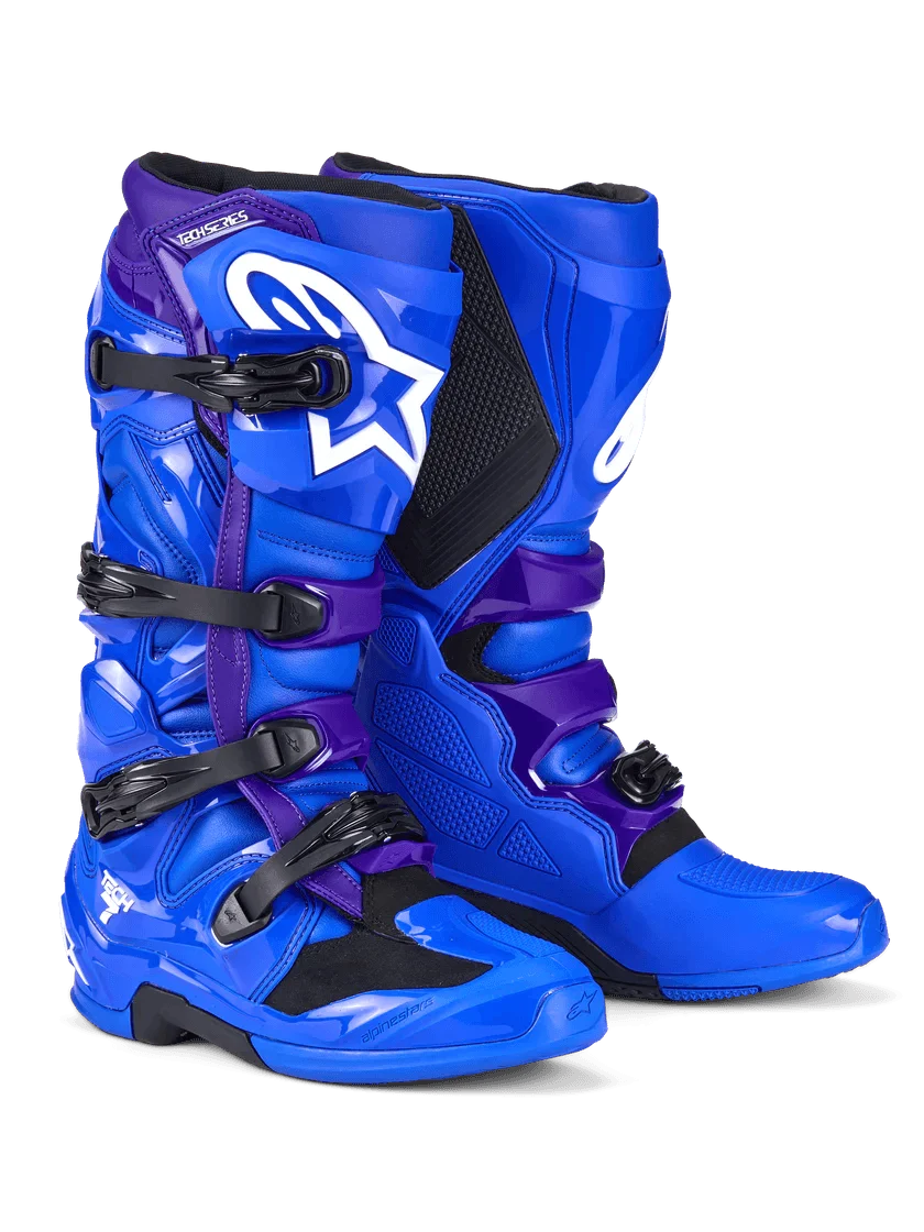 Motocross Tech 7 Boots Blue