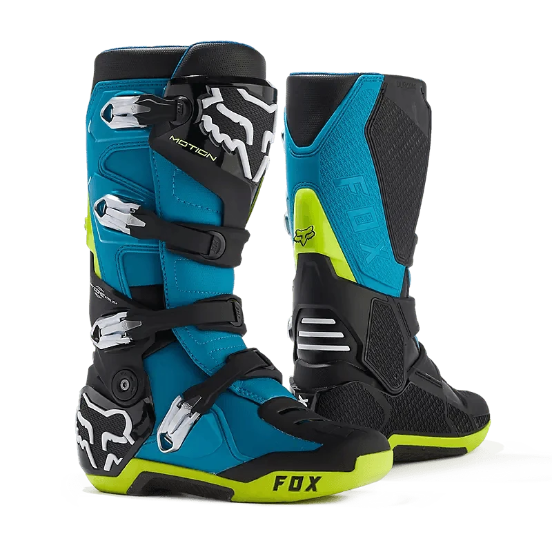 Fox Motocross Motion Boots Blue
