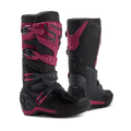 Fox Racing Motocross Motion Boots Black red