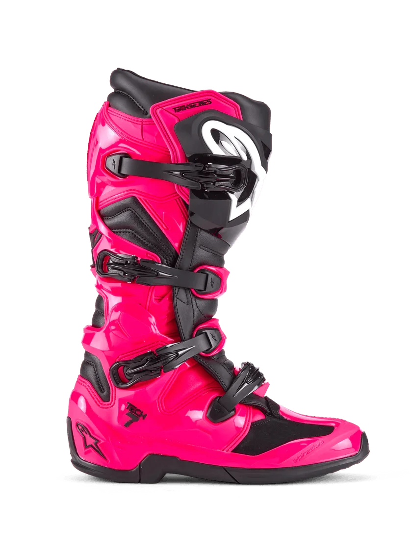 Alpinestar Motocross Tech 7 Boots Pink