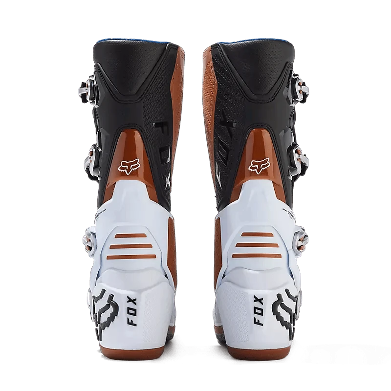 Fox Racing Orange Motorcycle Motion Boots