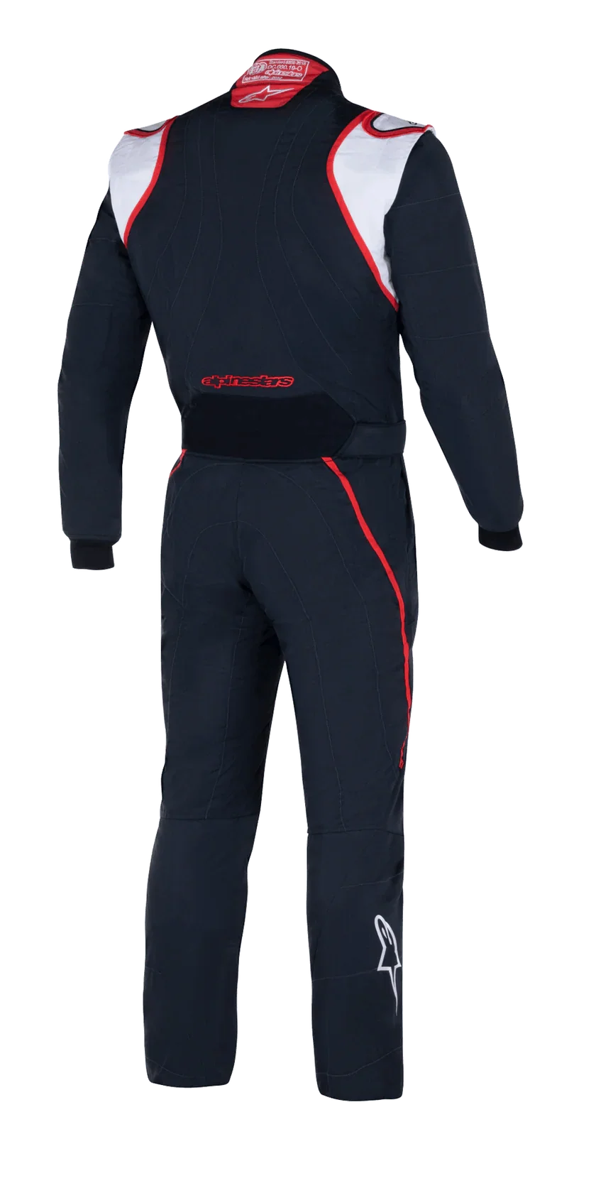 GP Race V2 Bootcut Suit Black White Red