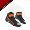 OMP First FIA Boot Black - Orange - Vintage Racegears