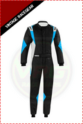 Utrustningspaket Racing Premium Sparco Suit Black - Blue - Vintage Racegears