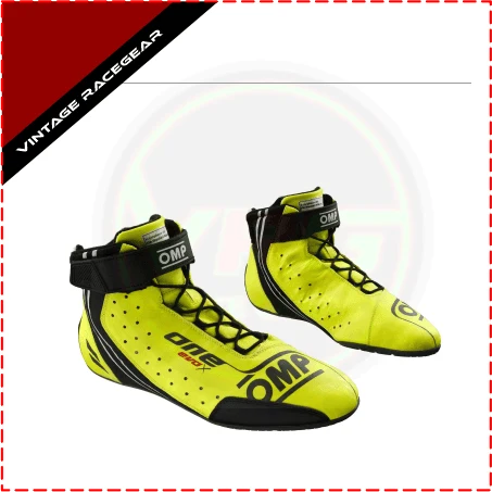ONE EVO X SHOES my2024 FIA 8856-2018 - Yellow - Vintage Racegears
