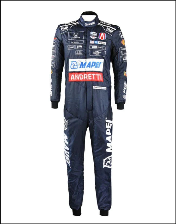 2024 Marco Andretti Andretti Herta IndyCar Racing Suit Black