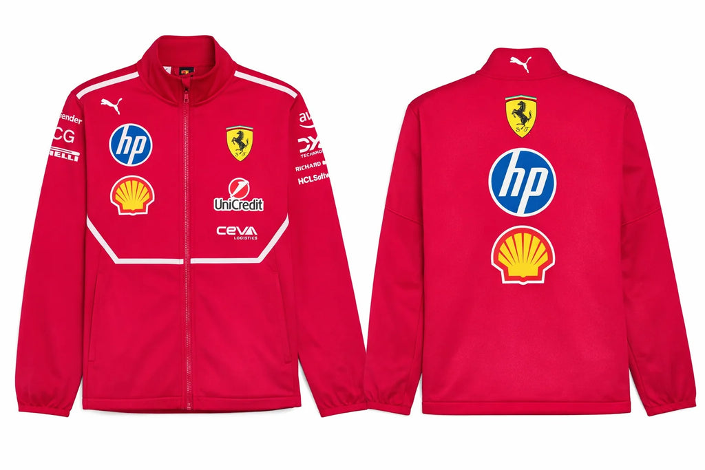 2025 Scuderia Ferrari F1 Men's Team Softshell Jacket