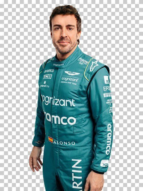 2023 Fernando Alonso Aston Martin F1 Racing Suit - Vintage Racegears
