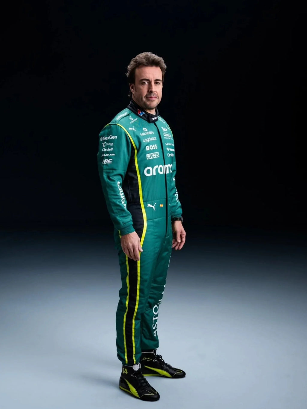 2026 Fernando Alonso Aston Martin F1 Race Suit
