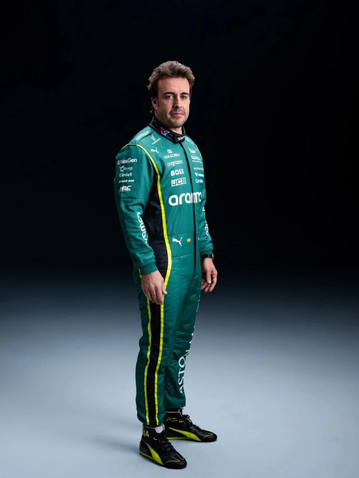 2026 Fernando Alonso Aston Martin F1 Race Suit