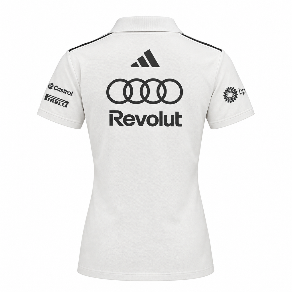 F1 Team Audi Racing polo-Shirt White Replica