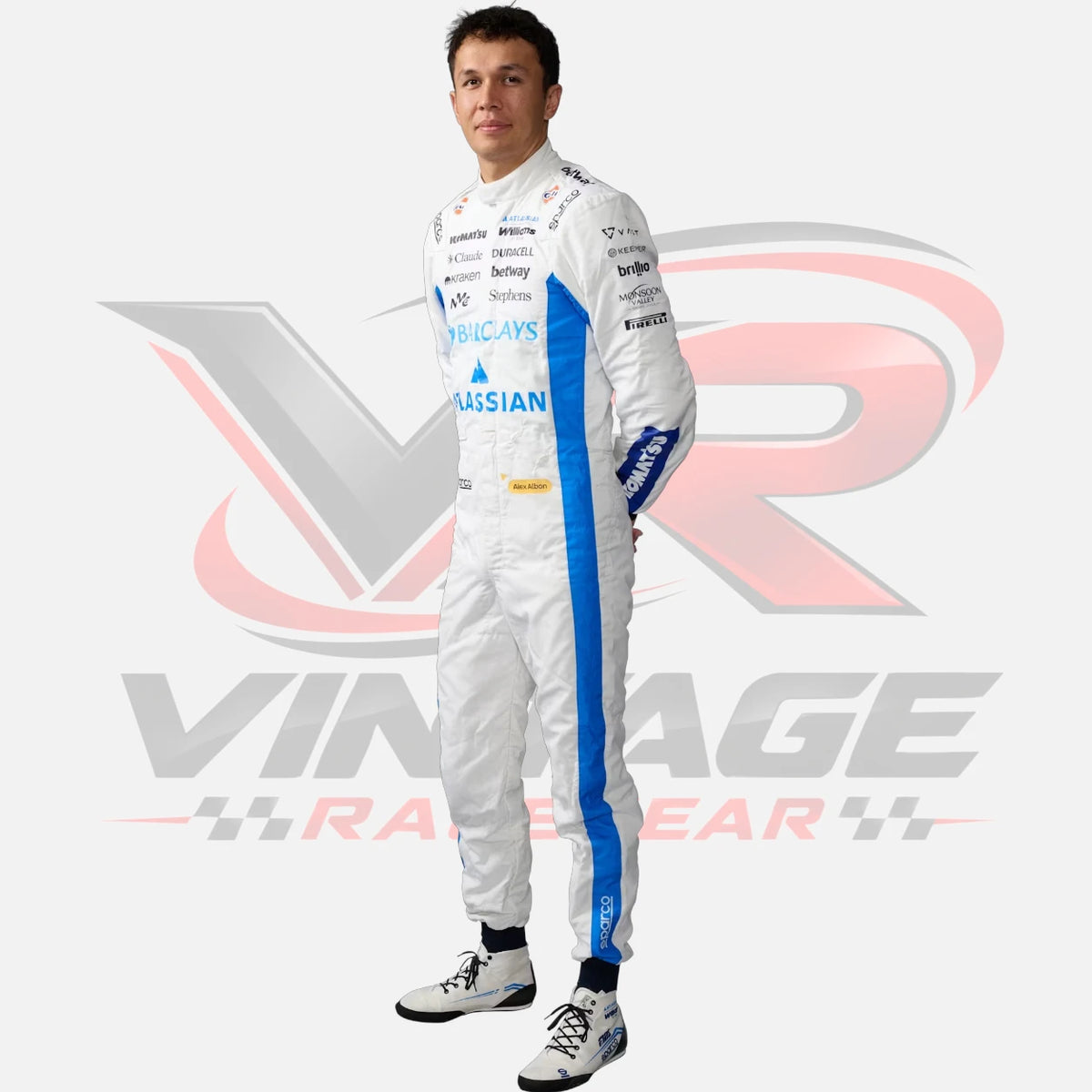 2026 Alexander Albon Team Williams F1 Racing Suit Replica