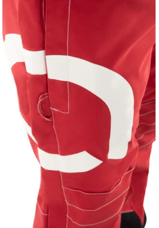 A Team Speedster Women's Side Zip Pants Red