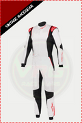 GP Tech V4 Suit White - Vintage Racegears