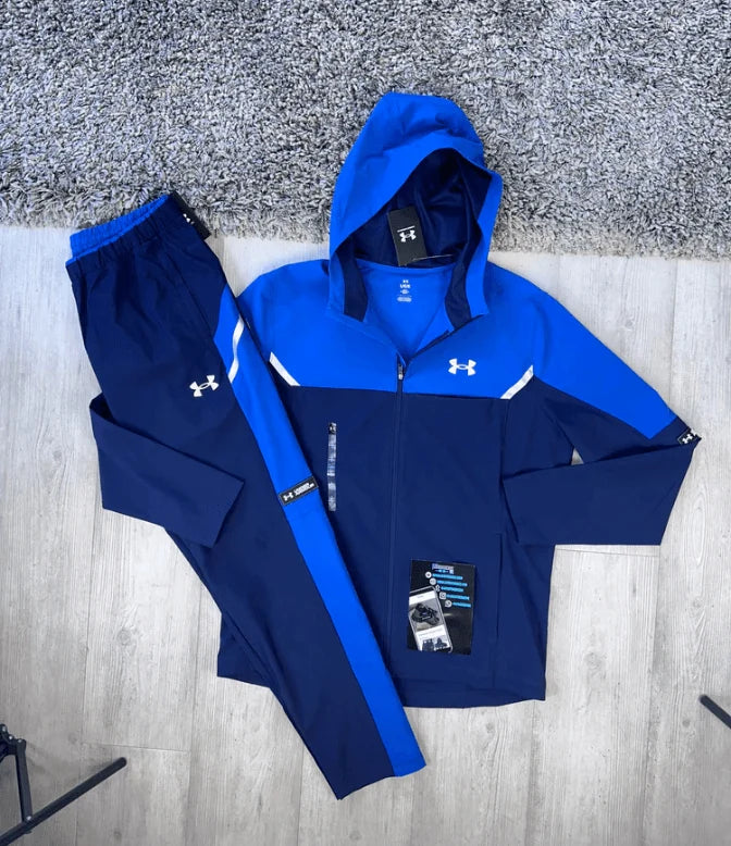UNDER ARMOUR Tech Tracksuit Blue