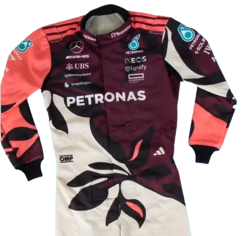2025 Andrea Kimi Antonelli Miami Mercedes F1 Race Suit