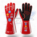 2026 Charles Leclerc Scuderia Ferrari HP F1 Replica Racing Gloves