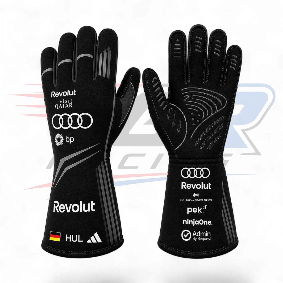 2026 Nico Hülkenberg Team Audi F1 Racing Gloves Replica