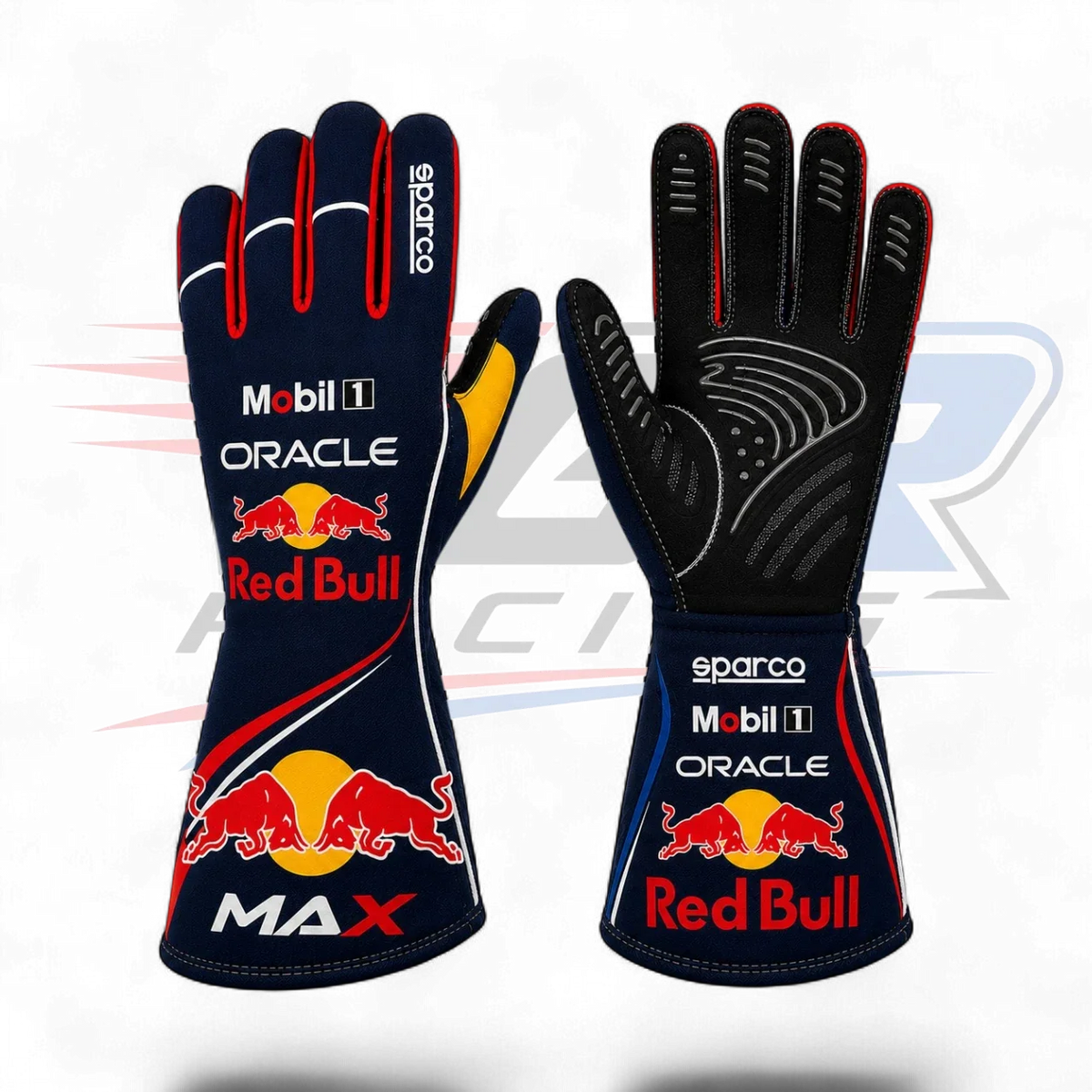2026 Max Verstappen Oracle Red Bull Racing F1 Replica Racing Gloves