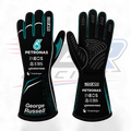 2026 George Russell Mercedes-AMG Petronas F1 Replica Racing Gloves