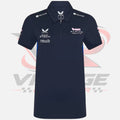 F1 Alpine Racing Team Polo Shirt 2025 - Navy